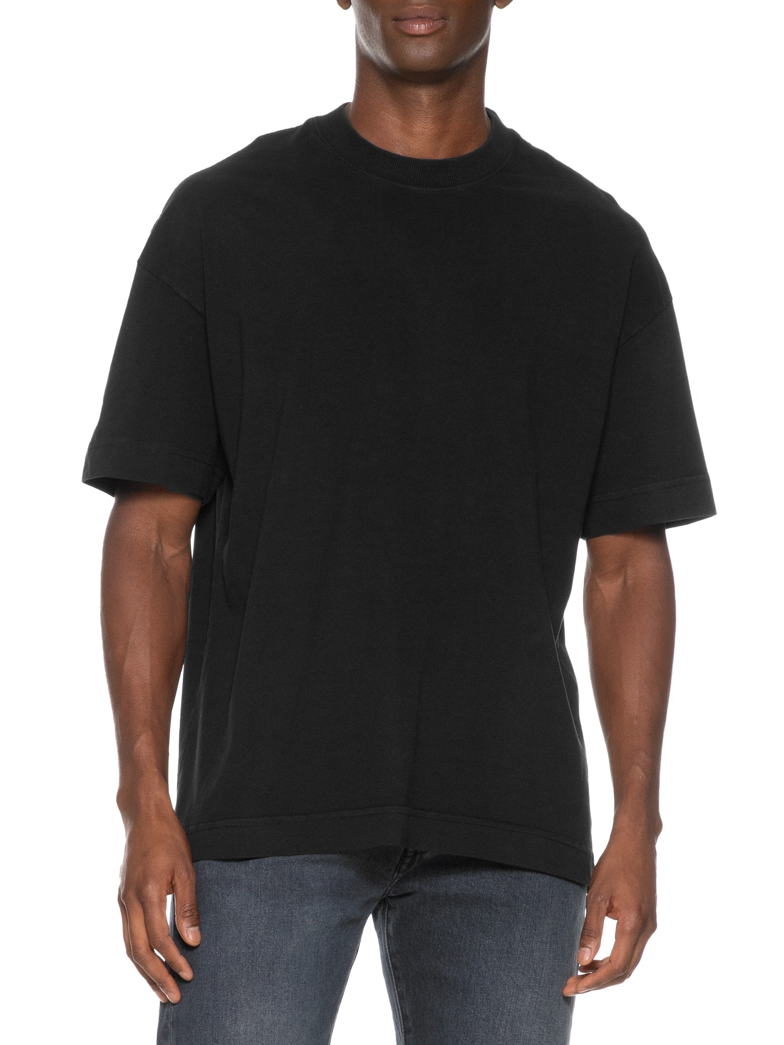Camiseta Unissex Heavy Oversized Preto Basiq