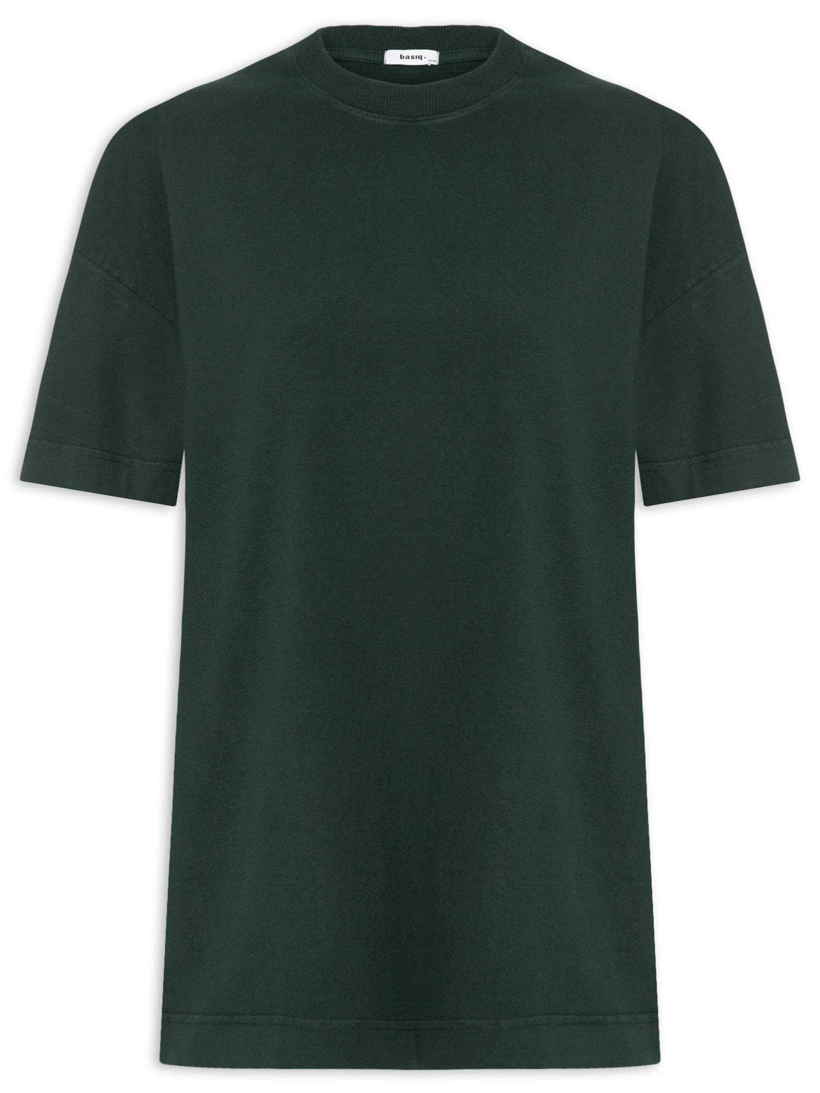 Camiseta Unissex Heavy Oversized Verde Basiq