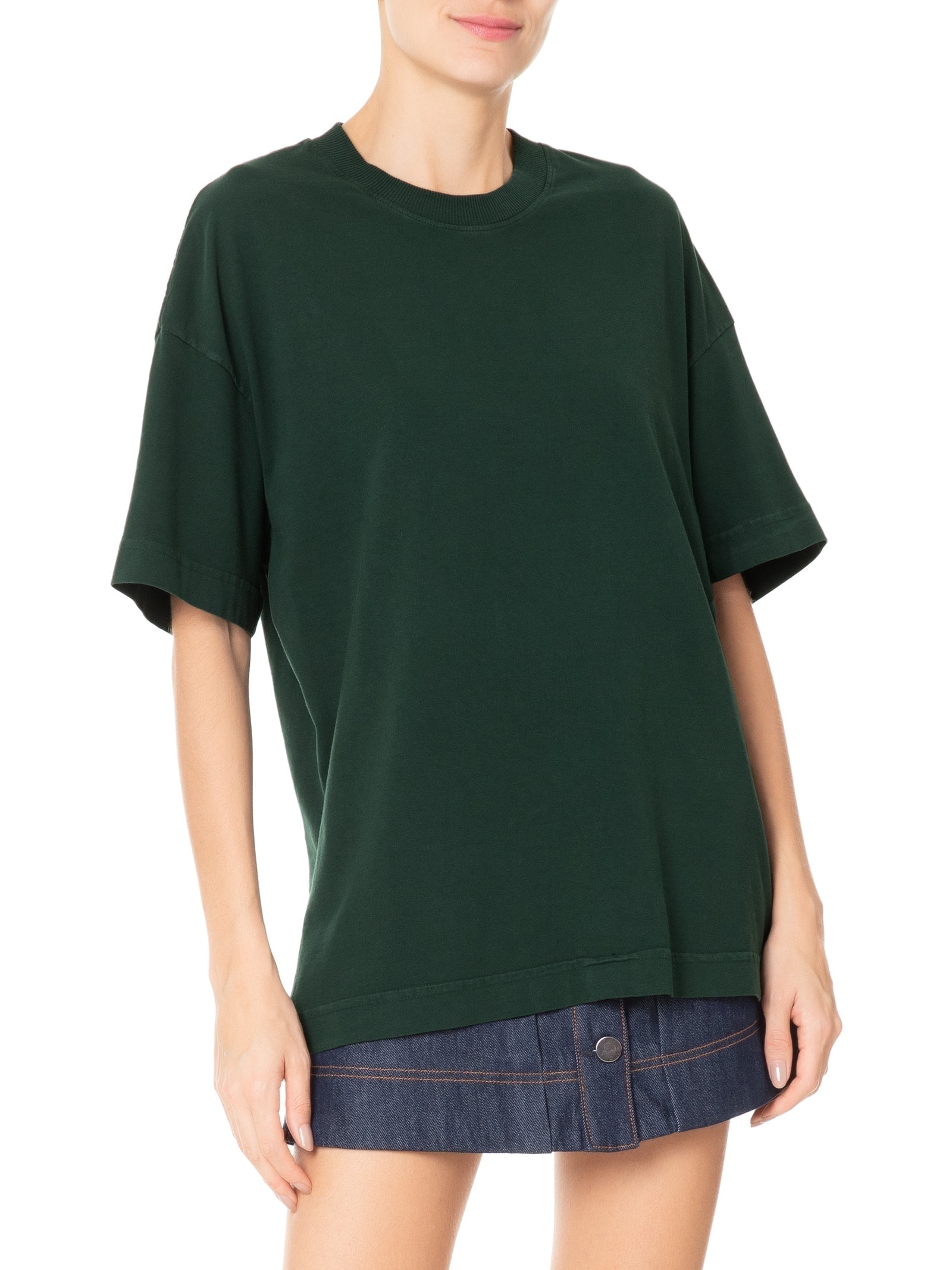 Camiseta Unissex Heavy Oversized Verde Basiq