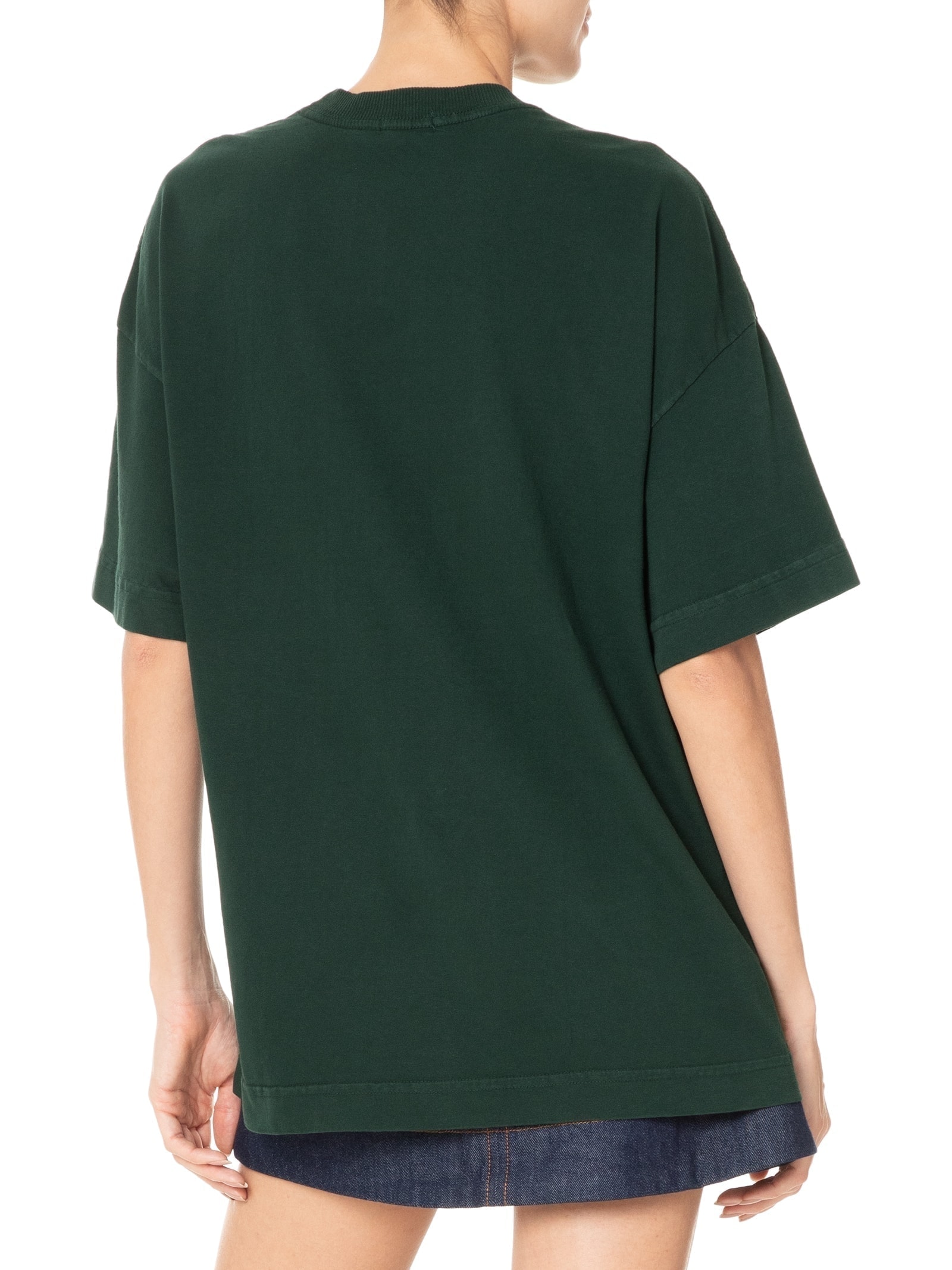 Camiseta Unissex Heavy Oversized Verde Basiq