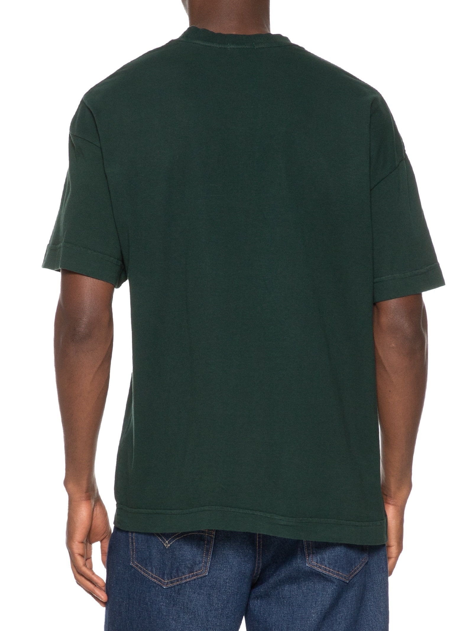 Camiseta Unissex Heavy Oversized Verde Basiq