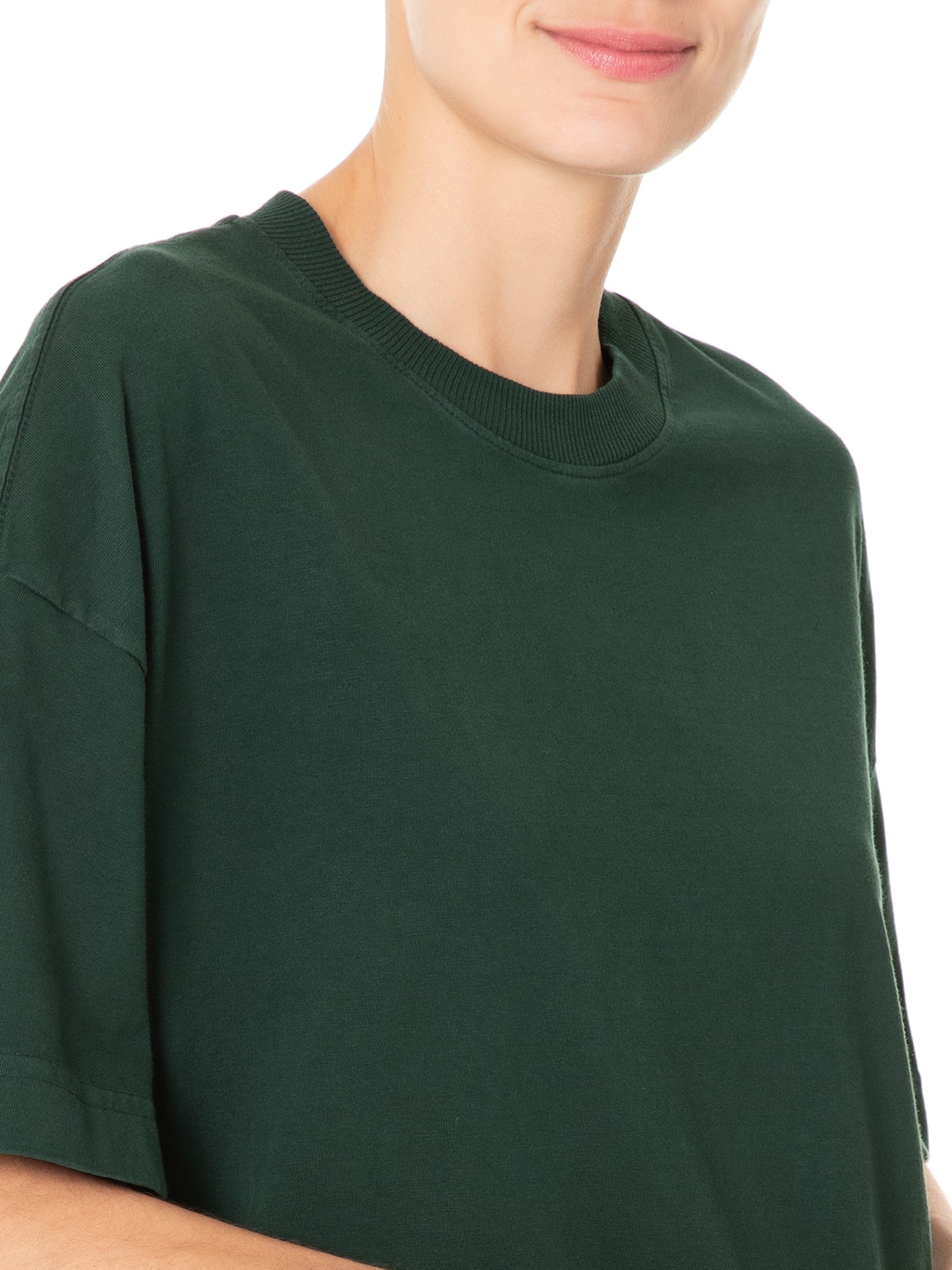 Camiseta Unissex Heavy Oversized Verde Basiq