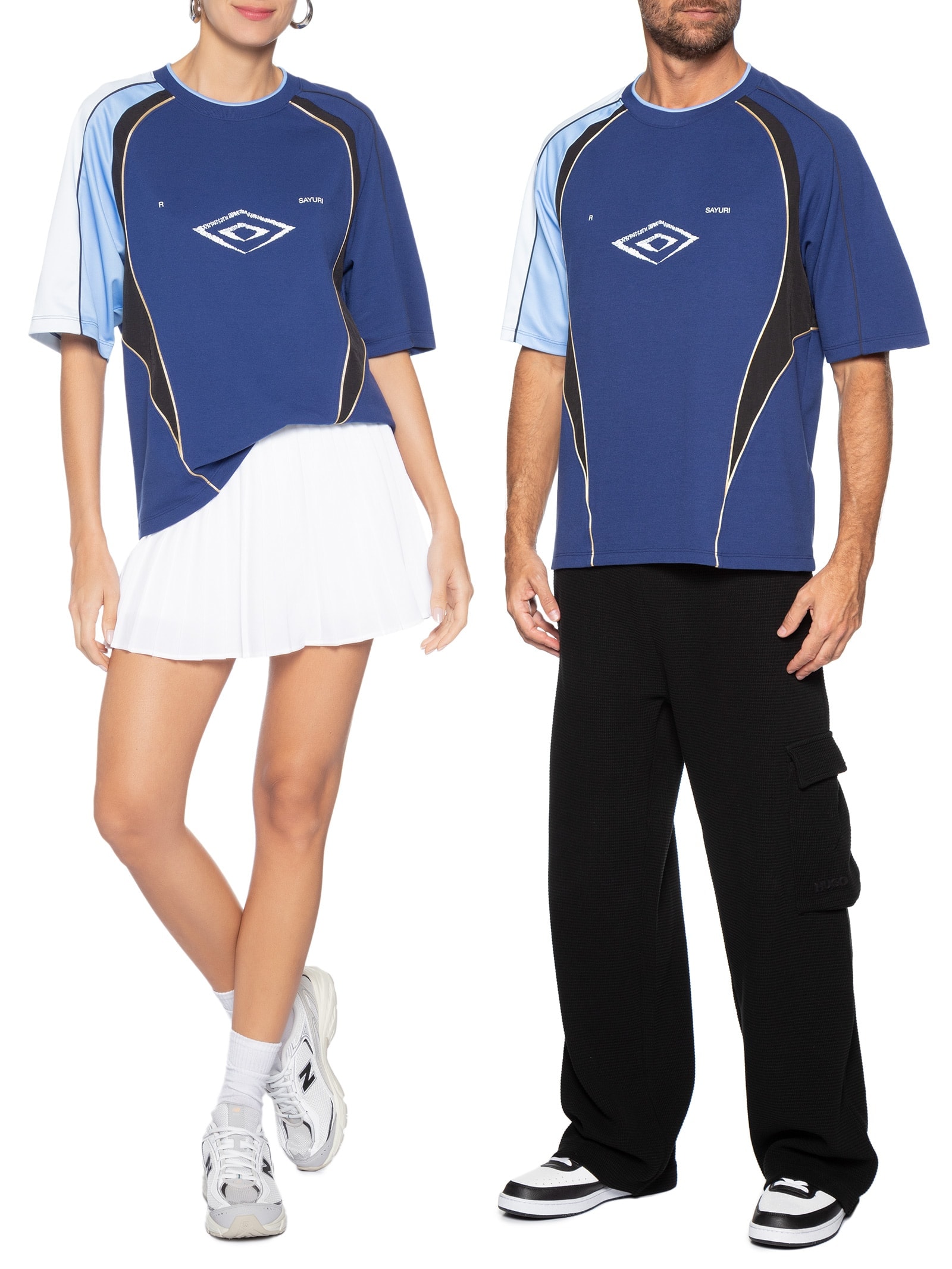 Camiseta Unissex Jersey Kintsugi Azul Umbro