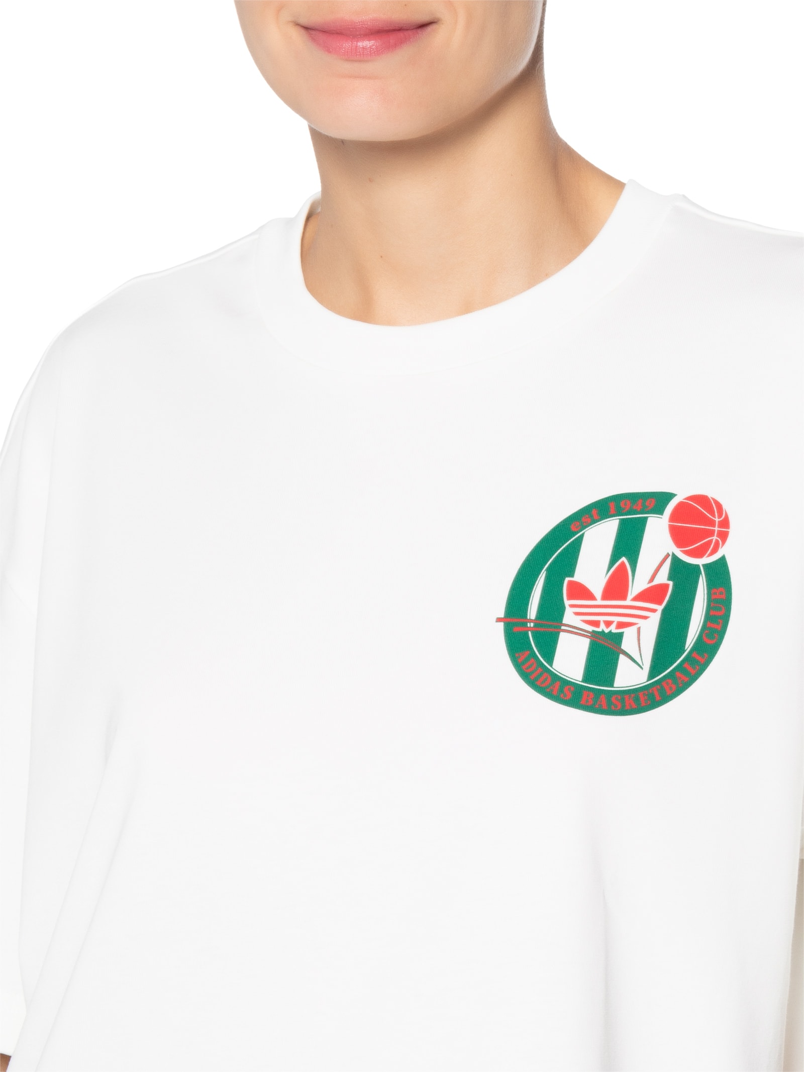 Camiseta Unissex OG Crest Branco Adidas Originals