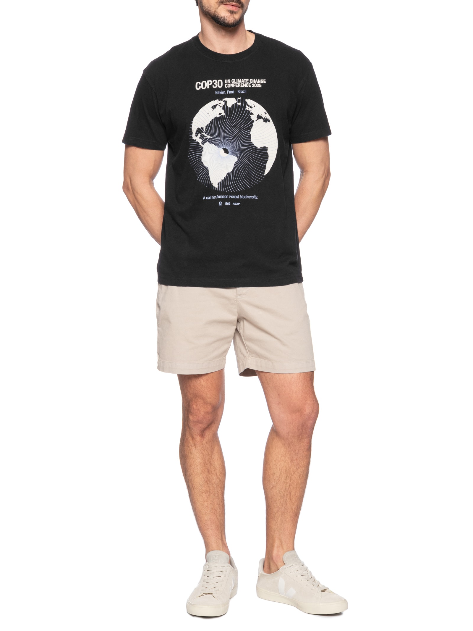 Osklen - Camiseta Vintage Belém 2025 Full - Preto
