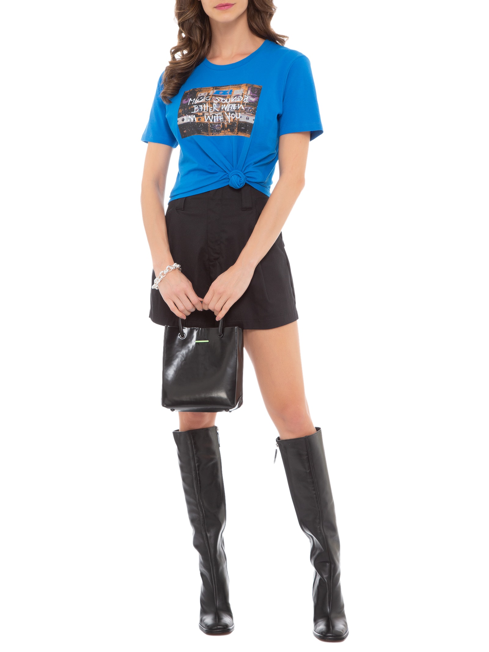 Camiseta Vintage Sound Azul  Canal