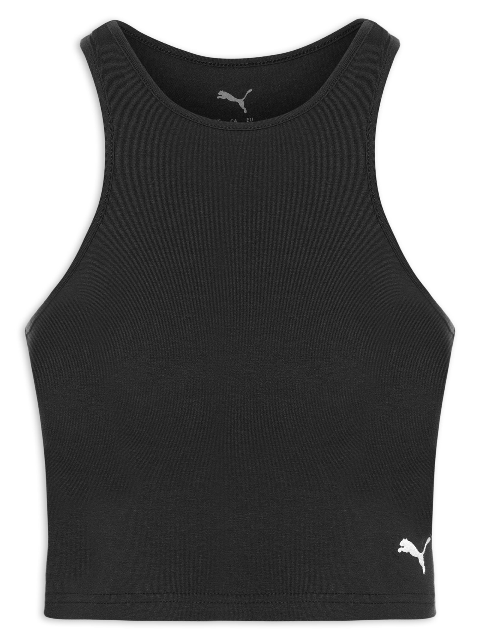 Camiseta Wardrobe Ess Tank Top Feminina Preto Puma
