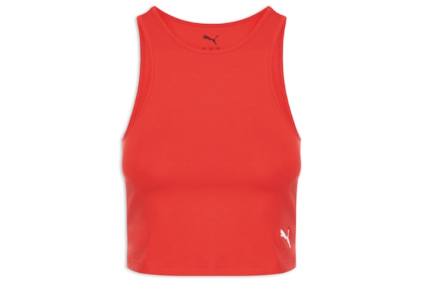 Camiseta Wardrobe Ess Tank Top Feminina - Vermelho