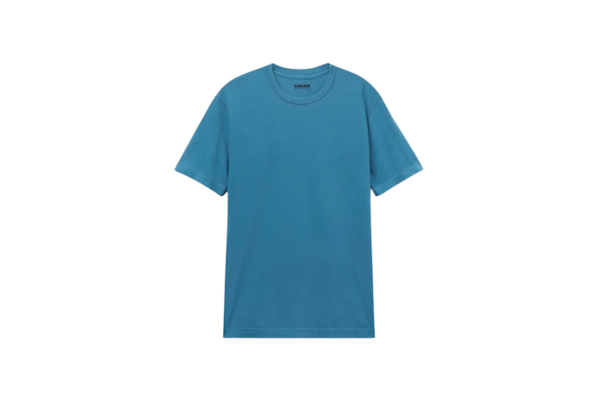 Camiseta Washed Collection Em Algodão - Azul