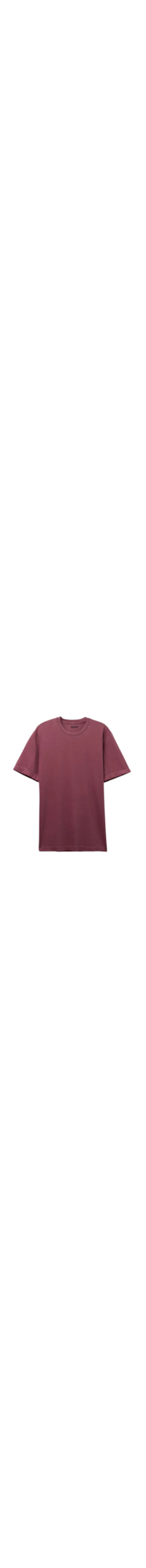 Camiseta Washed Collection Em Algodão - Vermelho