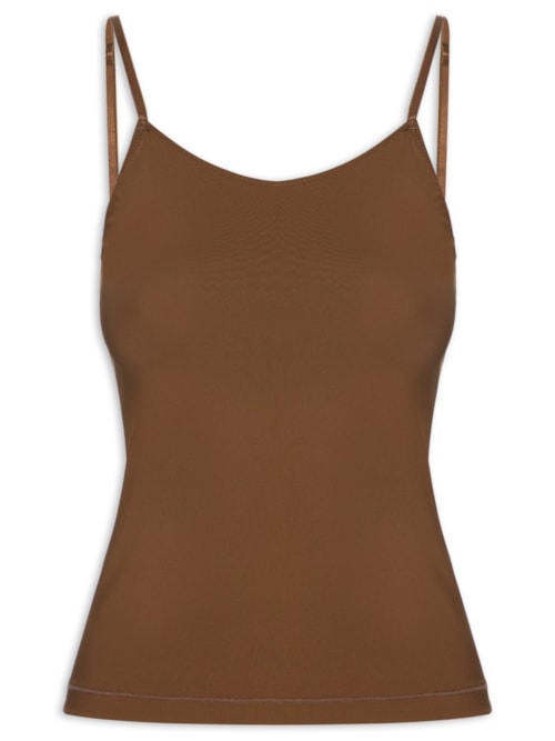 Camisete Feminina Poliamida Maya – Marrom