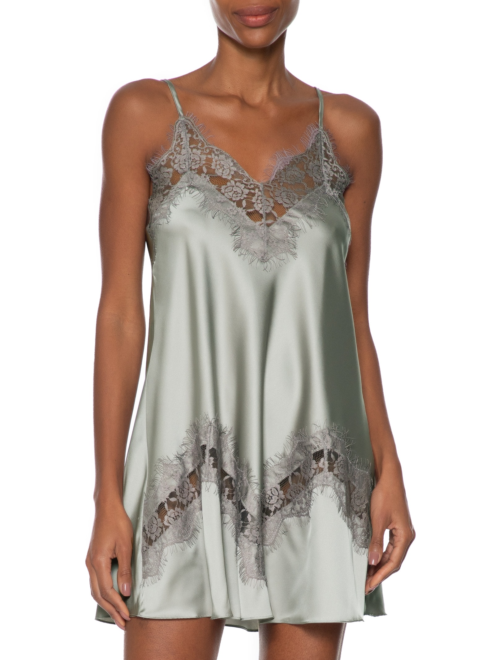 Jogê - Camisola Cetim Lys - Cinza