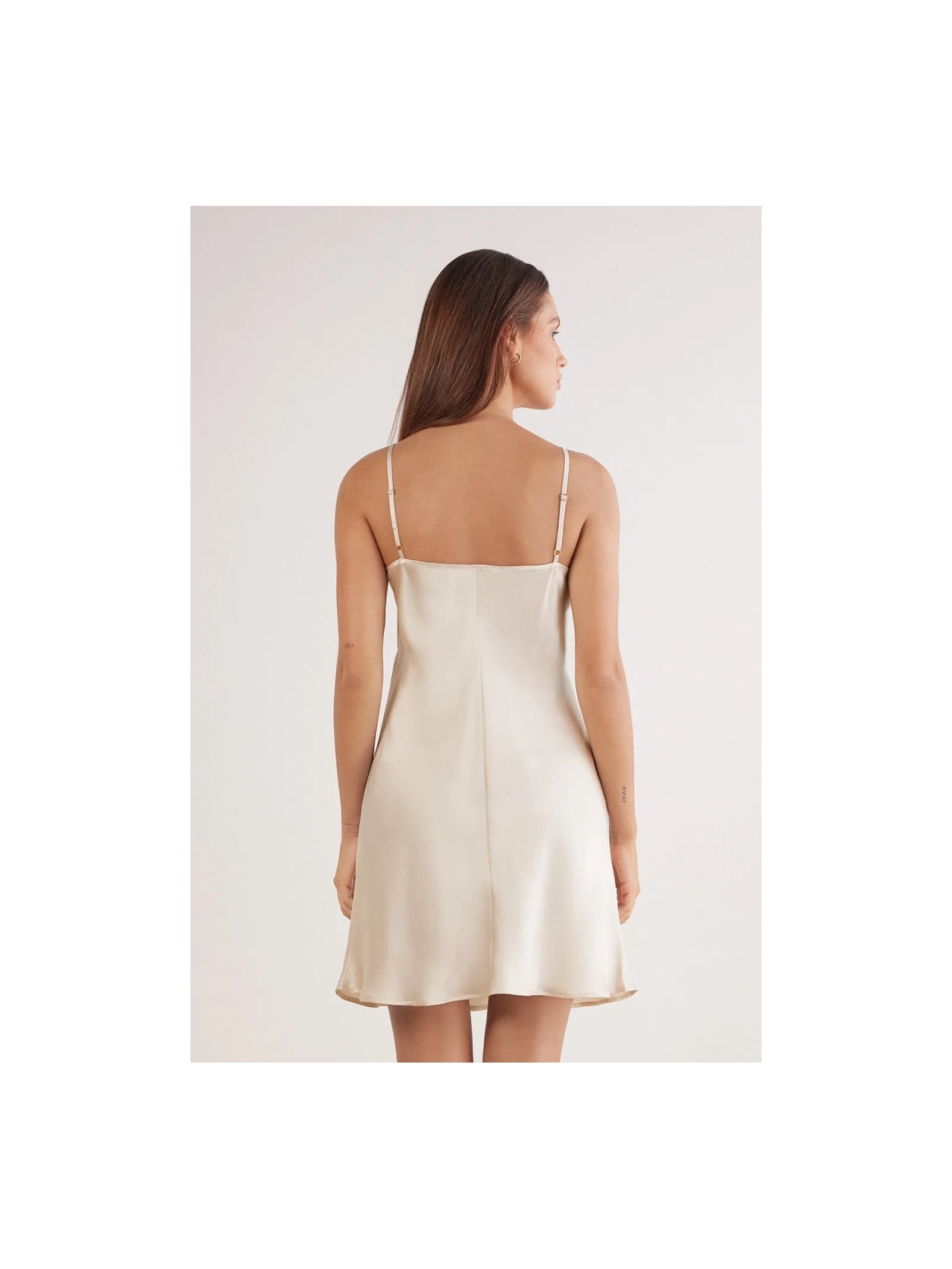 Camisola Em Seda Luxury Dreams Marfim Intimissimi