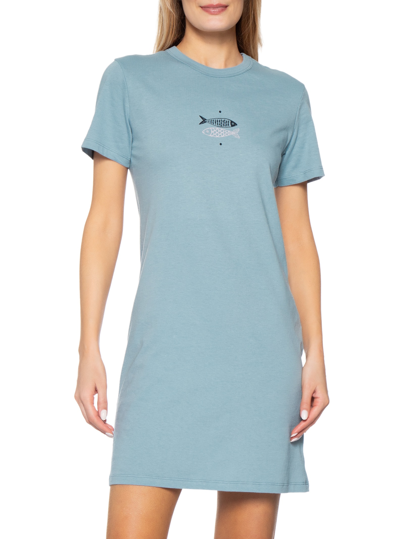 Camisola Feminina Azul Hering Intimates