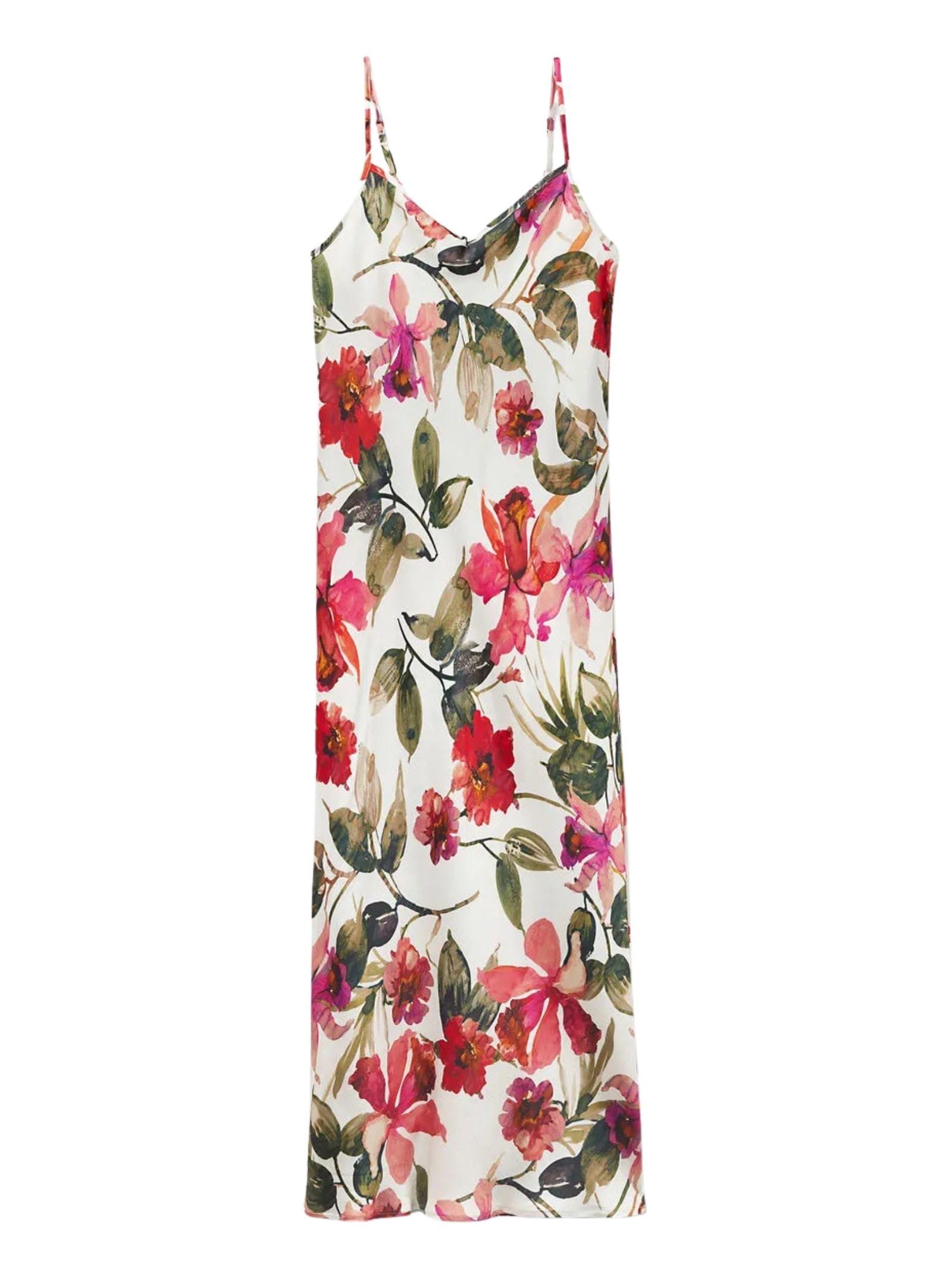 Camisola Longa Em Viscose Imaginary Journey Branco Intimissimi