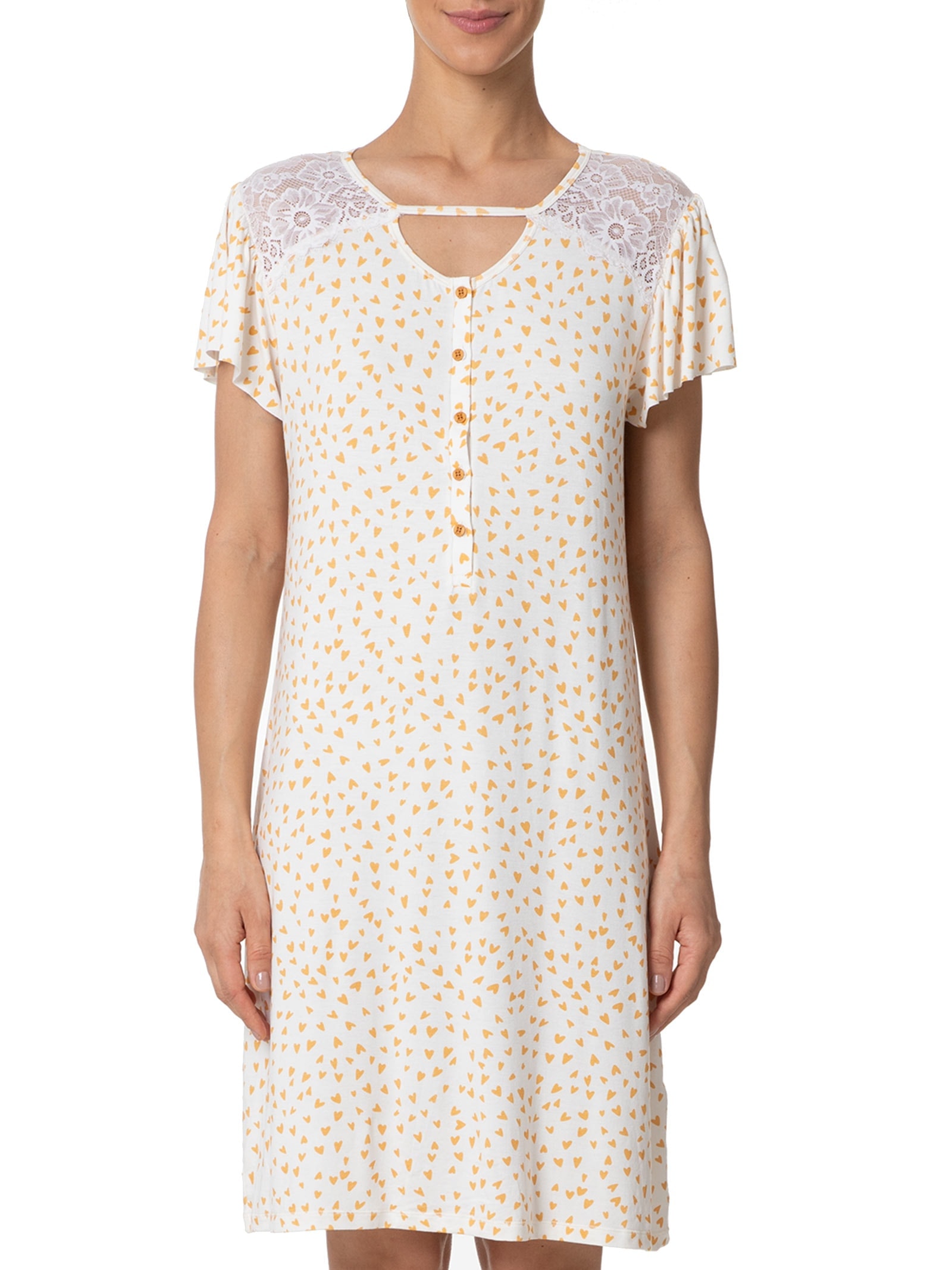 Camisola Manga Curta Polo Malha Key West Off White Jogê