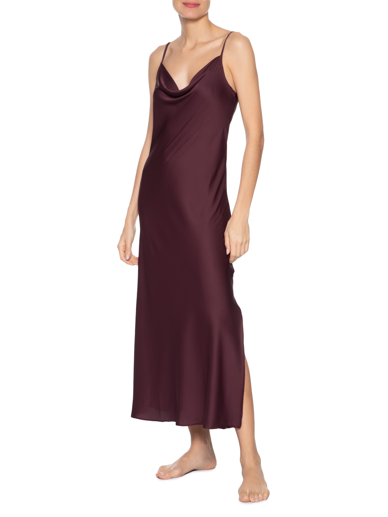 Camisola Midi Essence Vinho Valisere