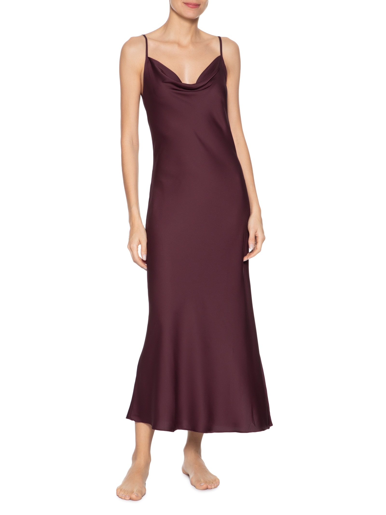 Camisola Midi Essence Vinho Valisere