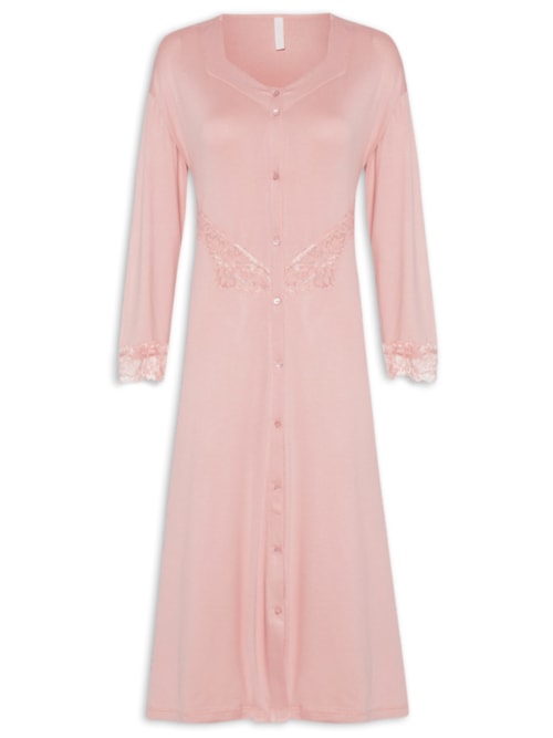 Camisola Midi Malha Vera – Rosa