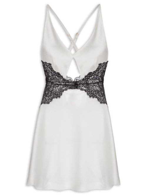 Camisola Regular Cetim Paris – Branco