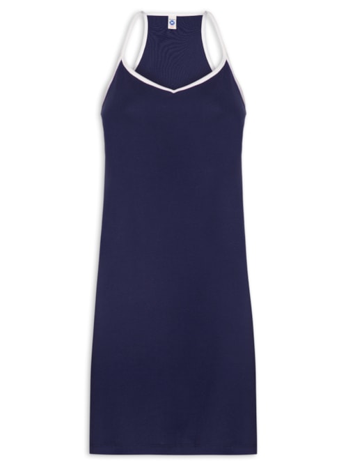 Camison Sem Manga Feminino - Azul