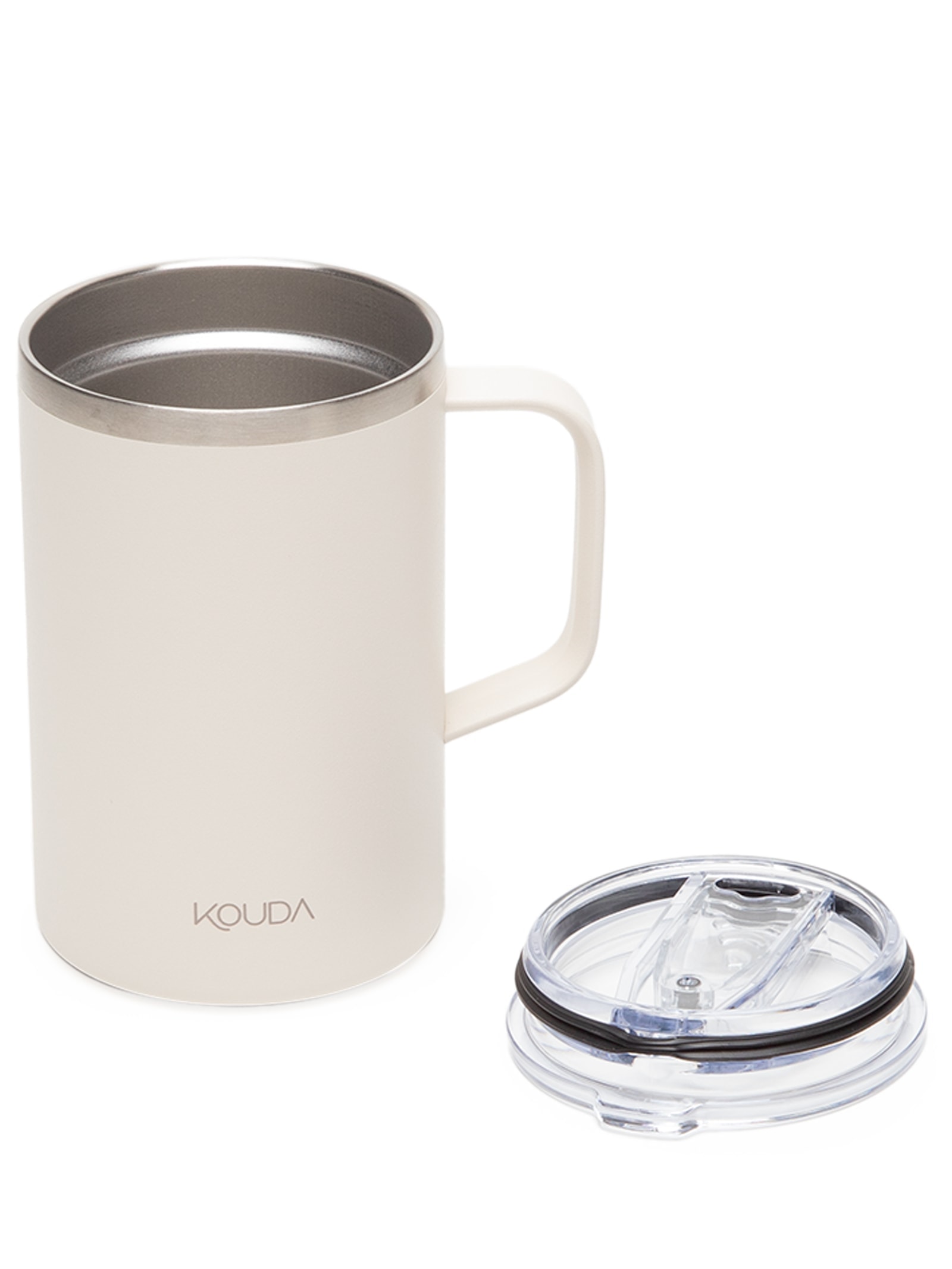 Caneca Térmica 500 ML Helga Branco Kouda