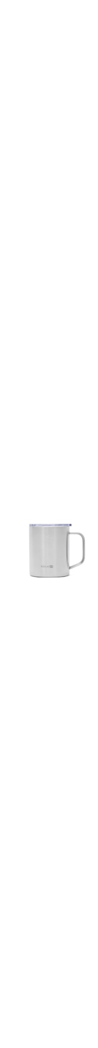 Caneca Térmica Helga Em Aço Inox 370 ml - Prata