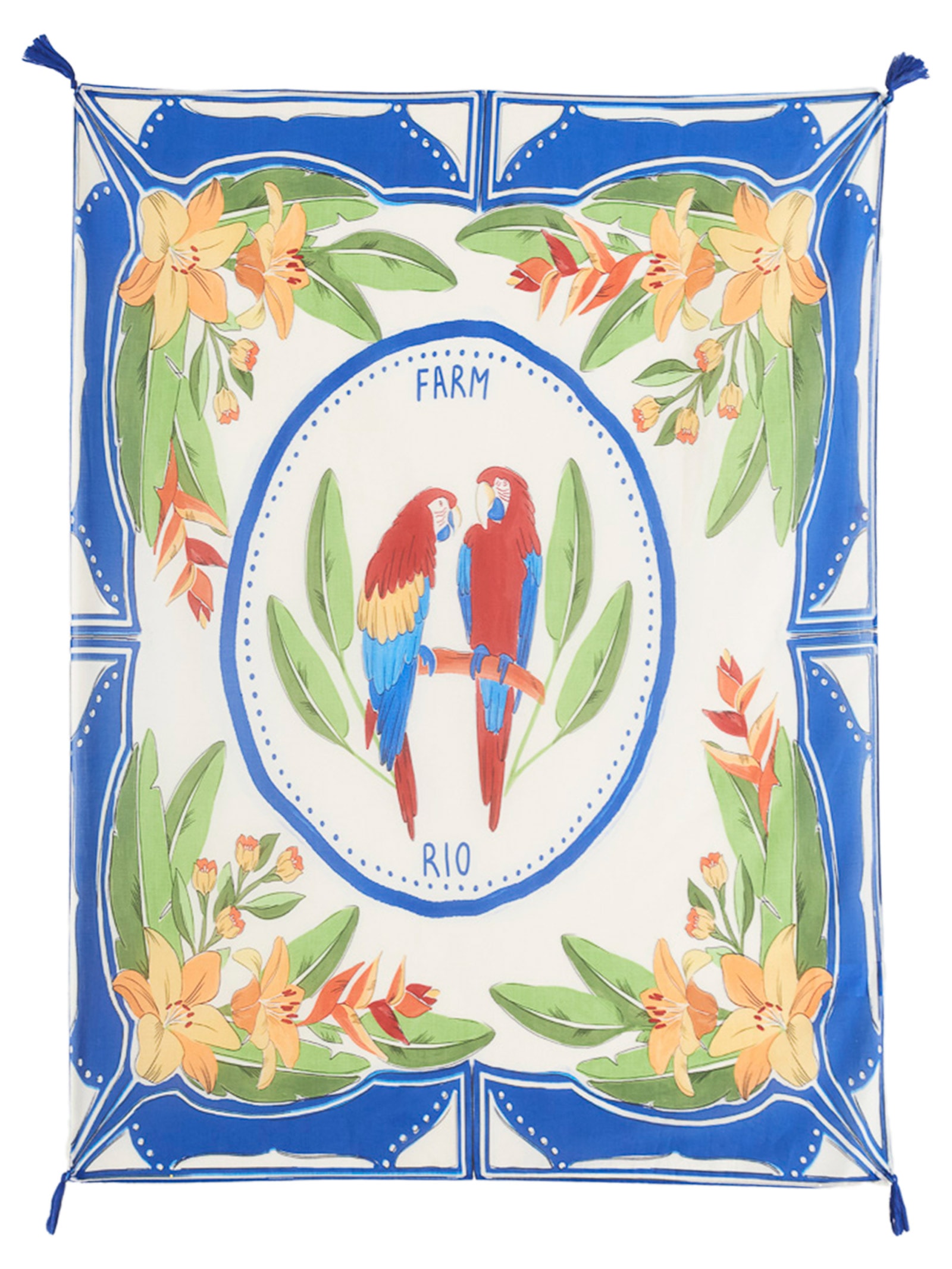 Canga Destino Tropical Azul Farm Etc