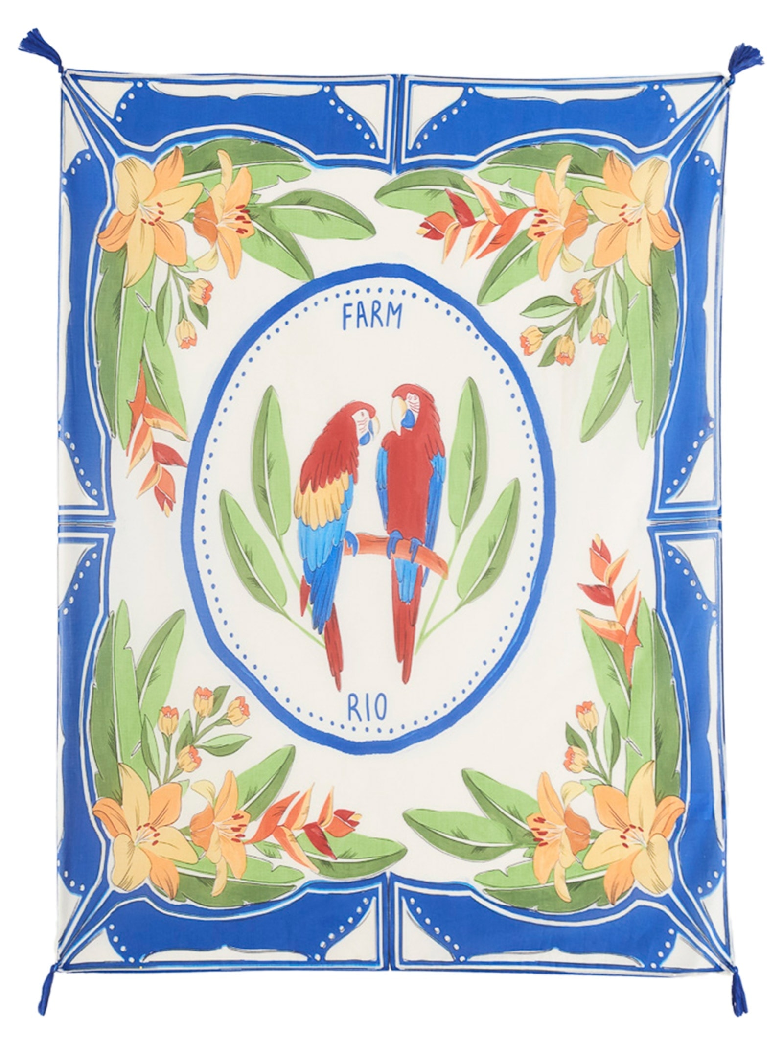 Canga Destino Tropical Azul Farm Etc