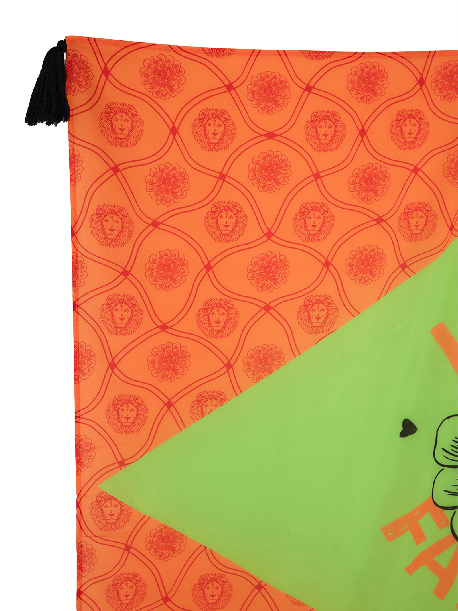 Canga Feminina Bandeira Matte Rio Laranja Farm Etc + Matte Leão