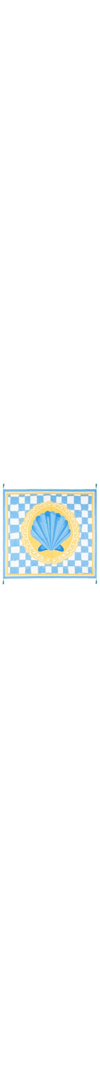 Canga Feminina Concha - Azul