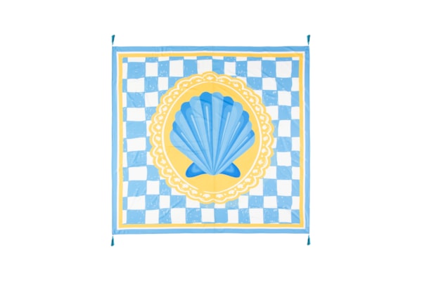 Canga Feminina Concha - Azul
