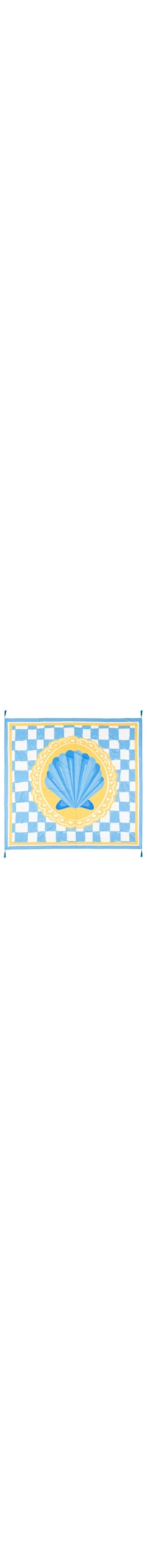 Canga Feminina Concha - Azul