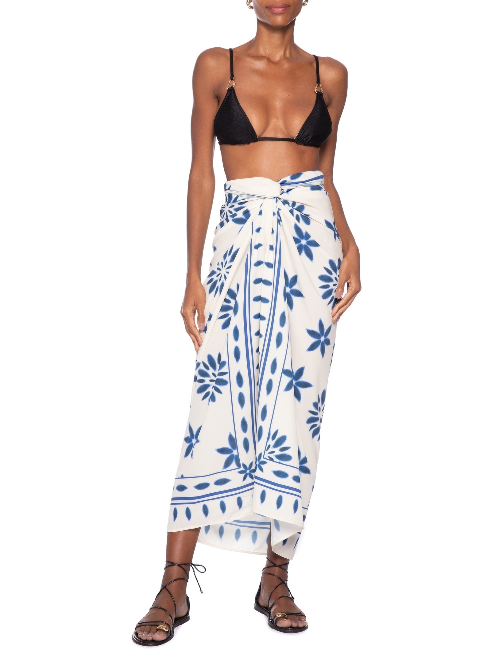Canga Feminina Estampada Azul '2Essential