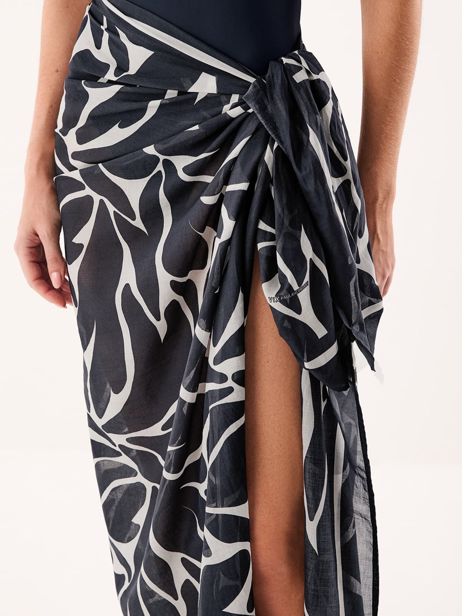 Canga Feminina Estampada Azul Vix