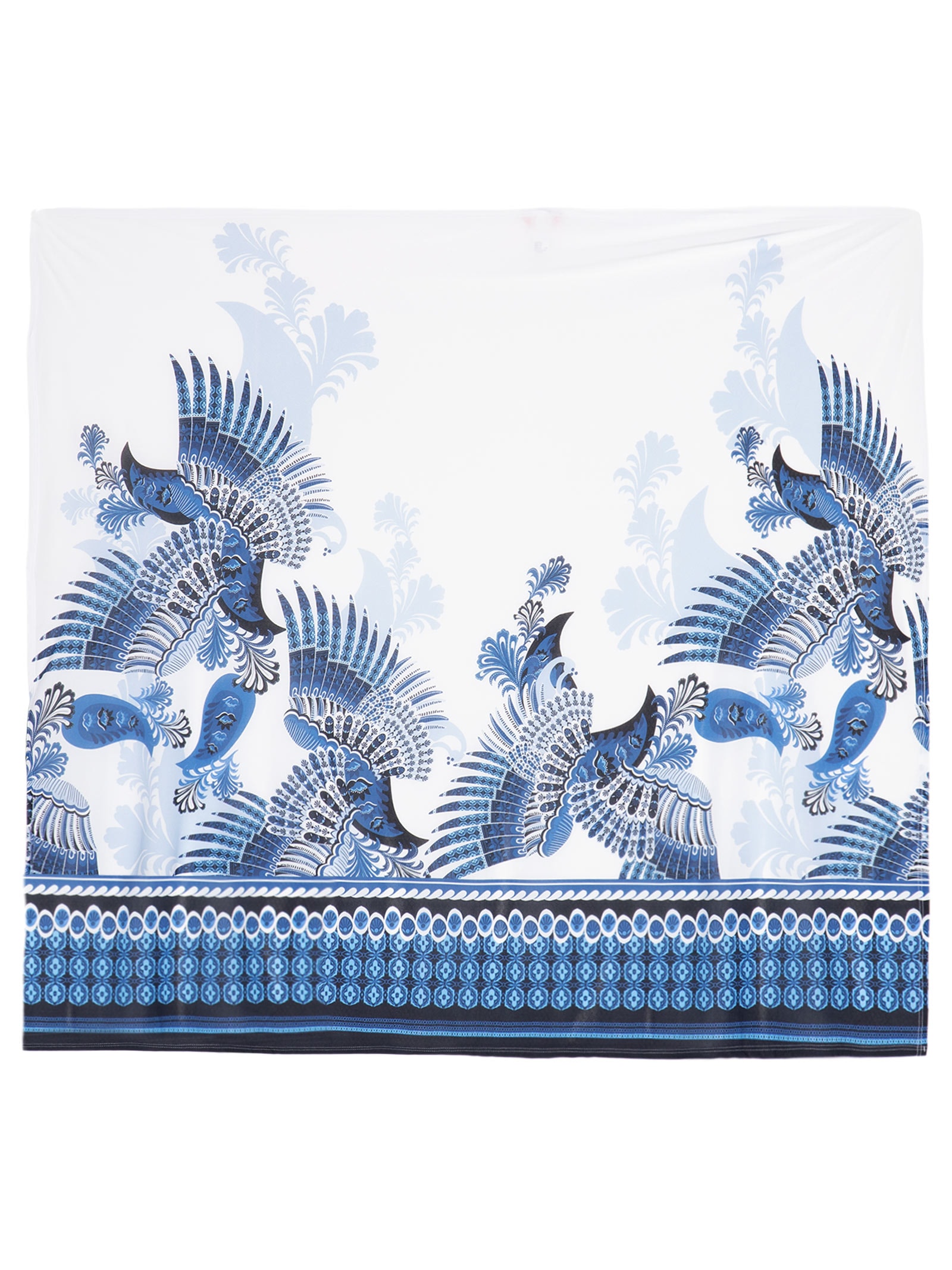 Canga Feminina Estampada  Panô – Azul Água Doce