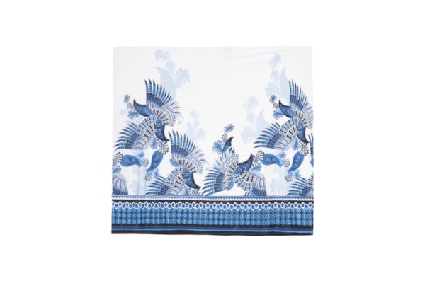 Canga Feminina Estampada -  Panô – Azul