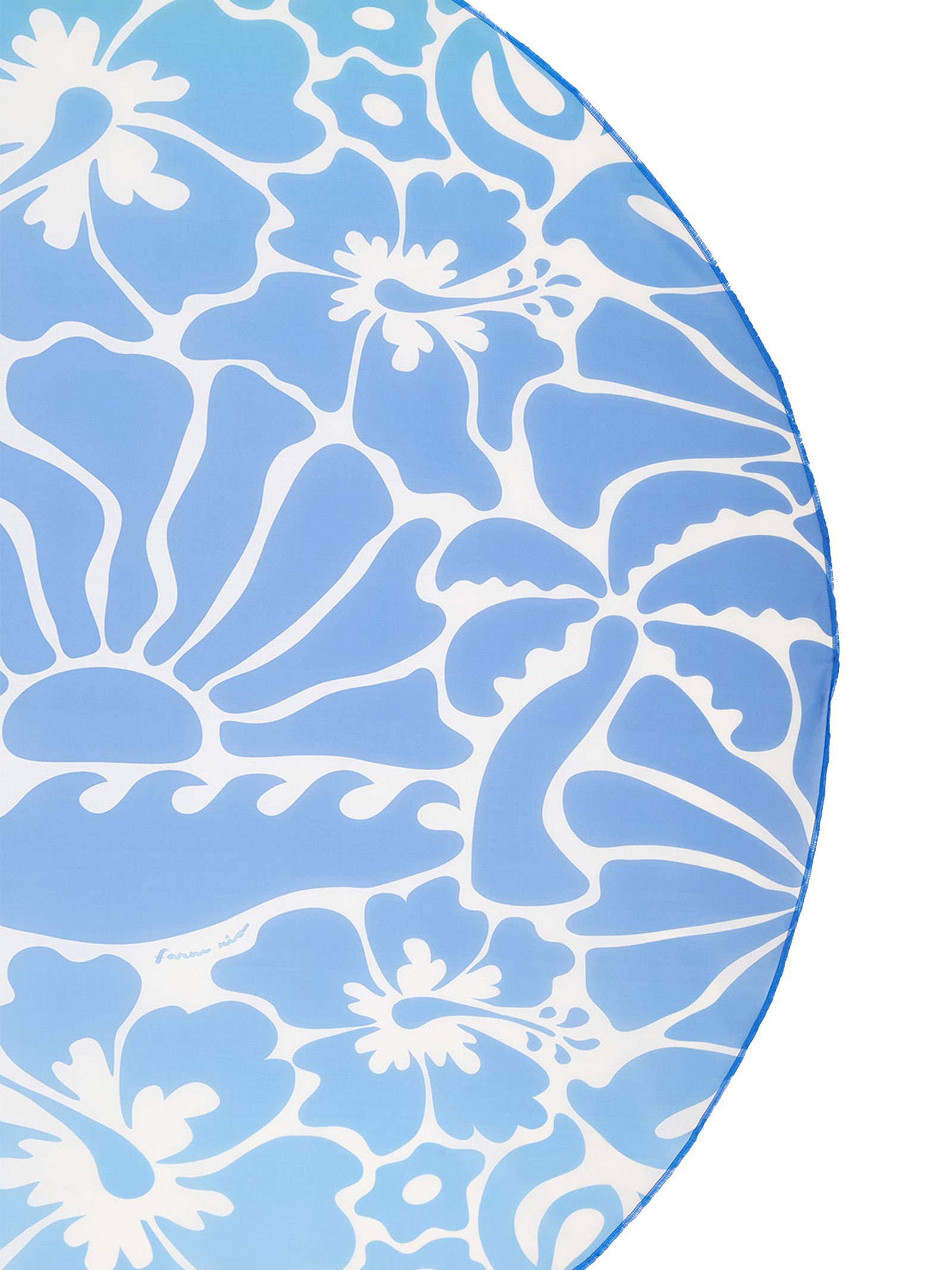 Canga Feminina Praia Sunset Yoga Off Azul Farm Etc