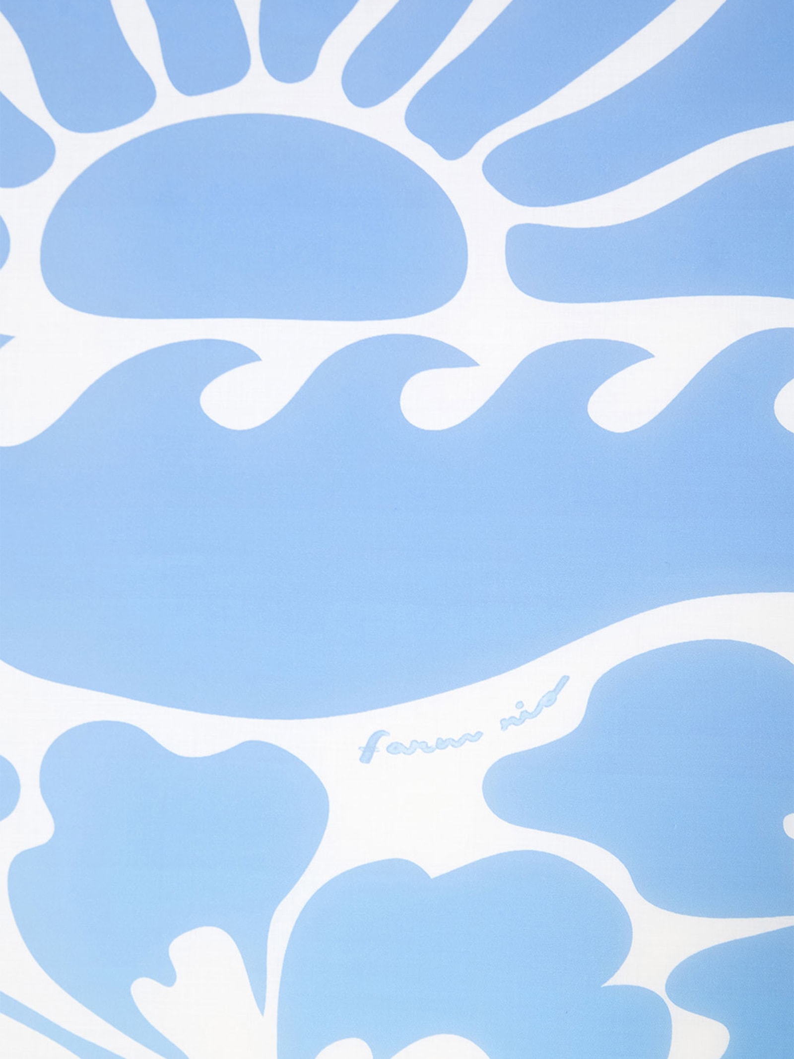 Canga Feminina Praia Sunset Yoga Off Azul Farm Etc