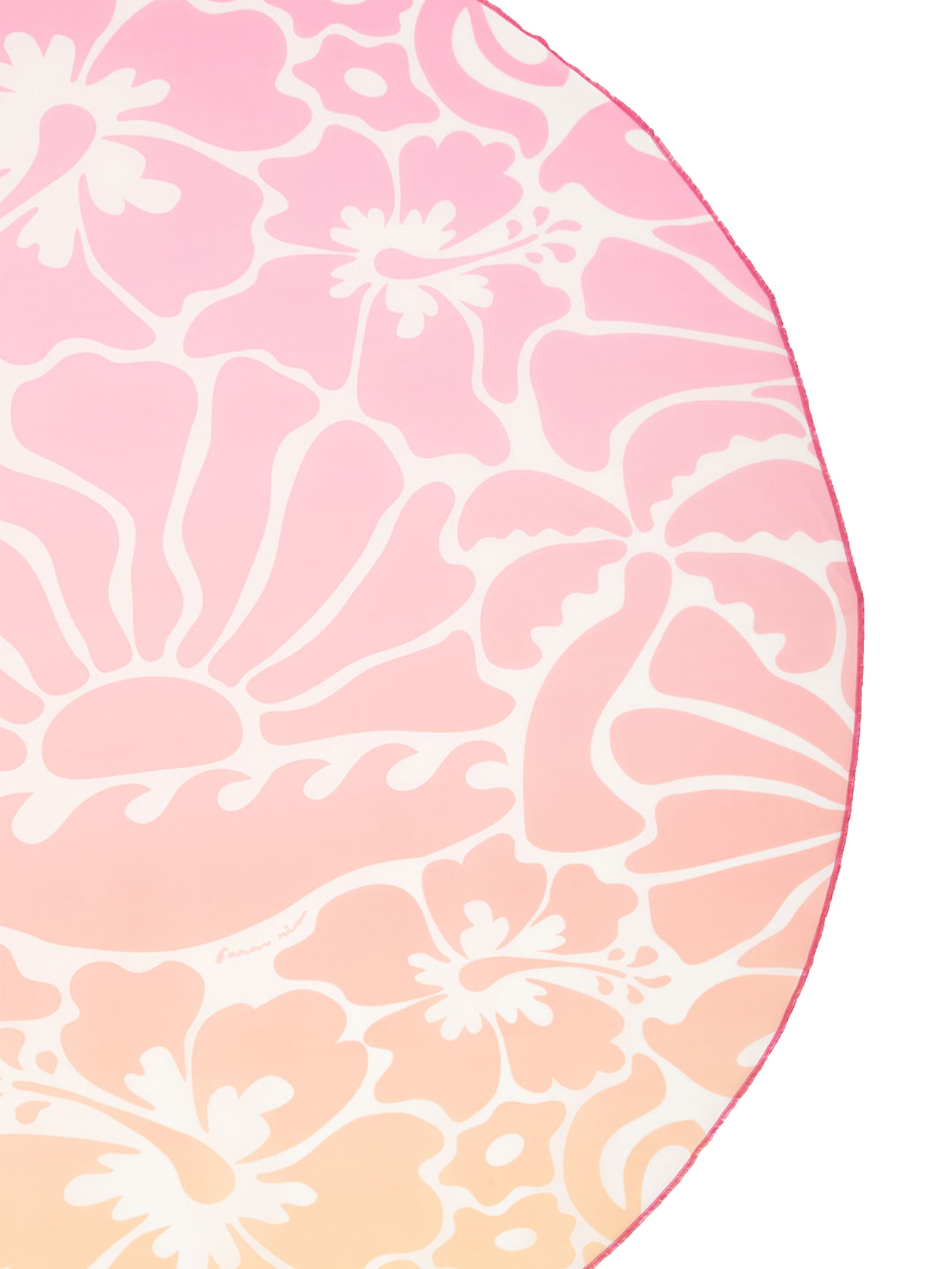 Canga Feminina Praia Sunset Yoga Off Rosa Farm Etc