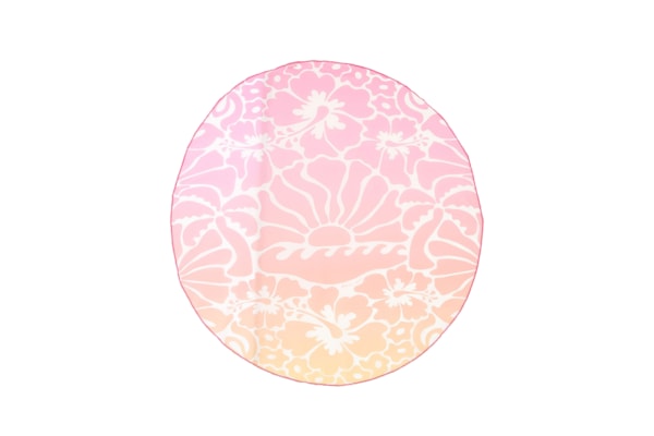 Canga Feminina Praia Sunset Yoga Off - Rosa