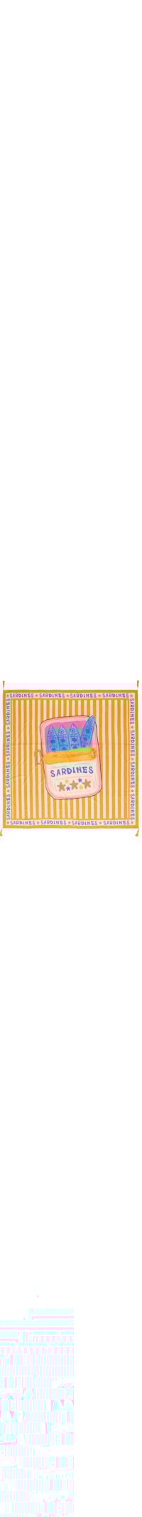 Canga Feminina Sardines - Laranja