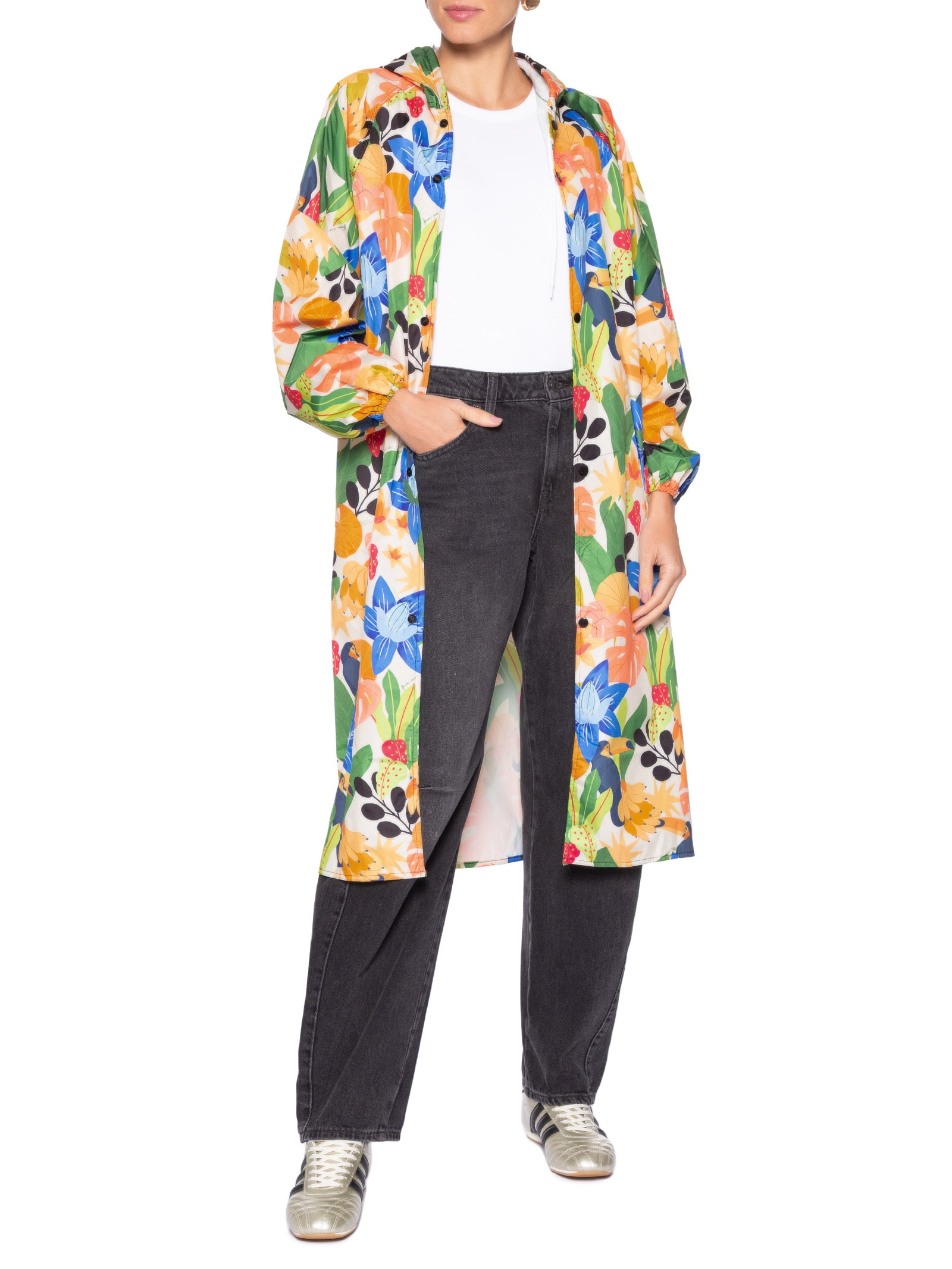 Capa De Chuva Chua Bossa Tucano Branco Farm Etc