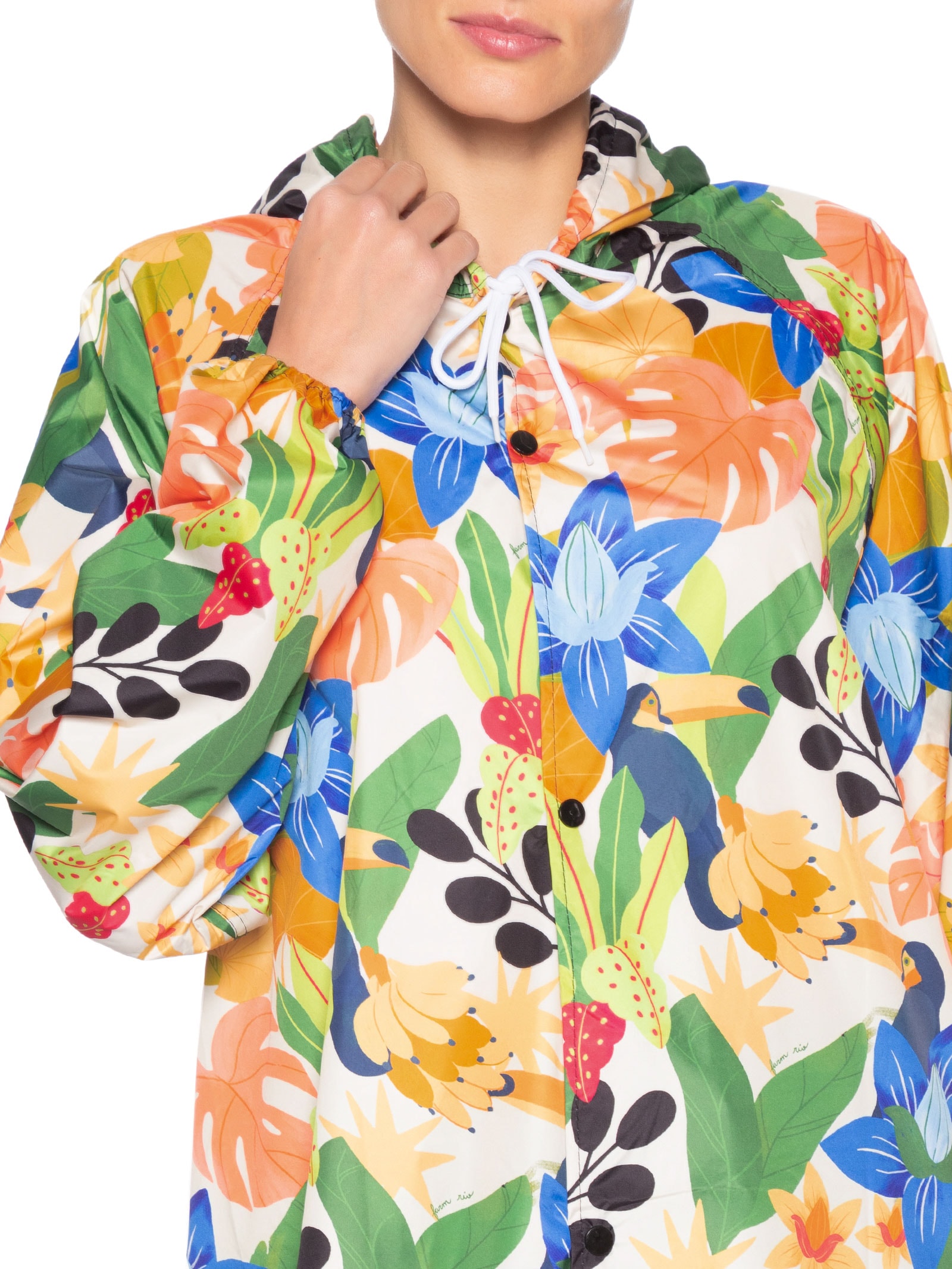 Capa De Chuva Chua Bossa Tucano Branco Farm Etc