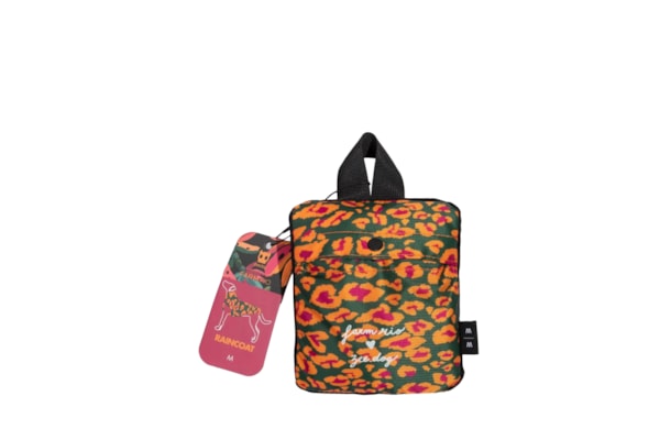 Capa De Chuva Onça - Rosa