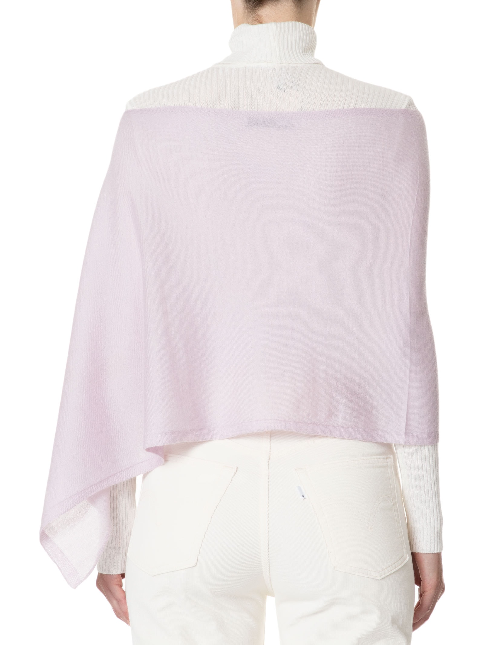 Capa Feminina  Puro Cashmere Rosa '2Essential