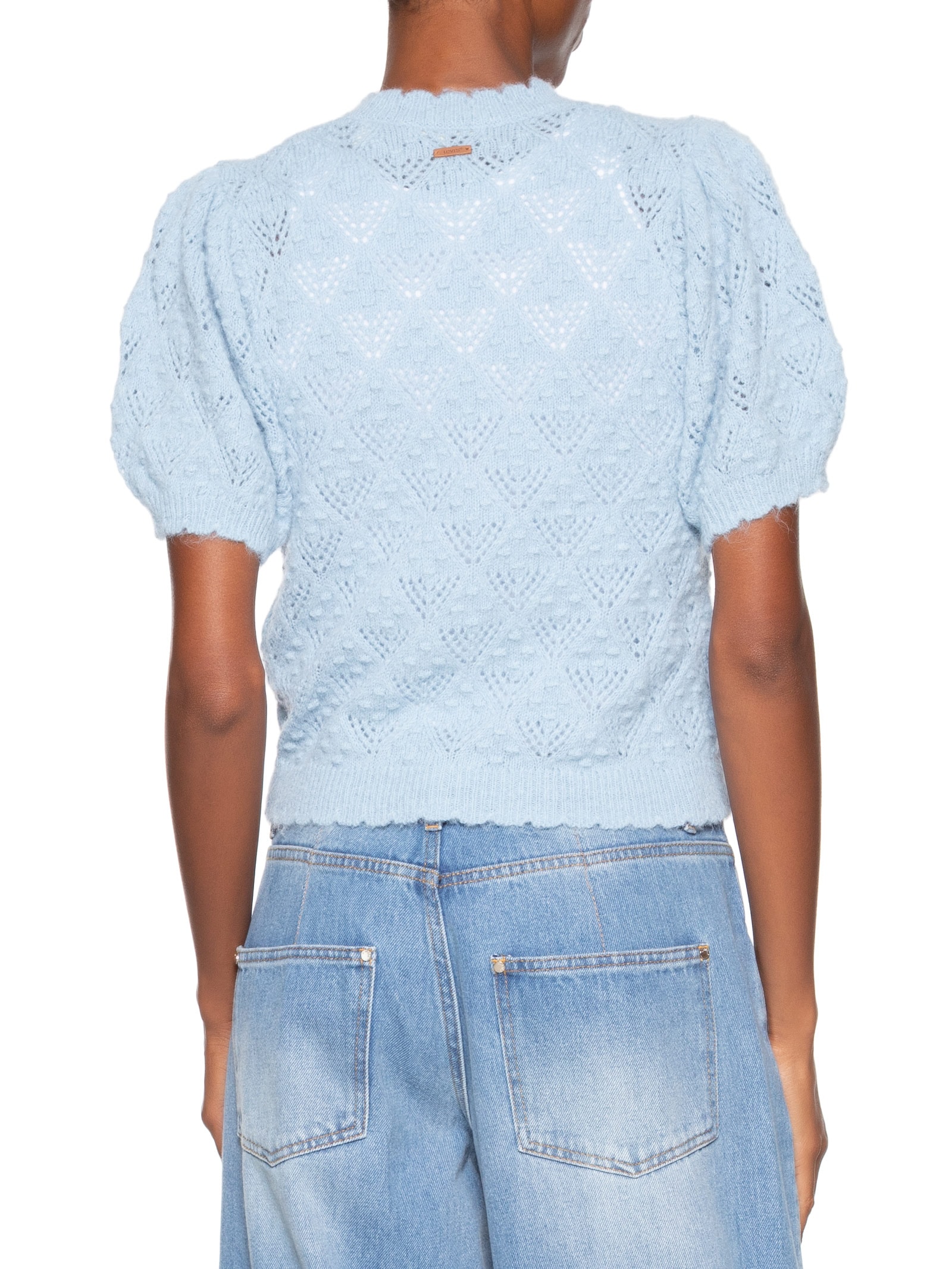 Cardigã Feminino Pauline Pointelle SS Cardi Azul Levi's