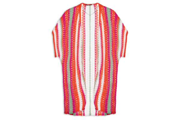 Cardigan Color Tricot - Laranja