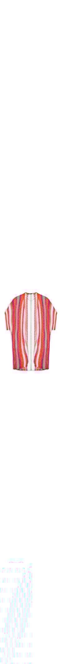 Cardigan Color Tricot - Laranja