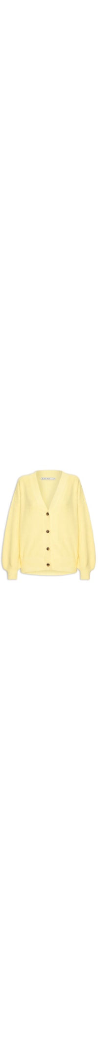 Cardigan Feminino - Amarelo